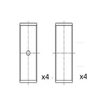 Ojnice Ojniční ložisko FAI AutoParts BB2028-STD