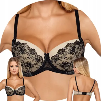 Podprsenka Push-up podprsenka Imi Paripari černá 70C