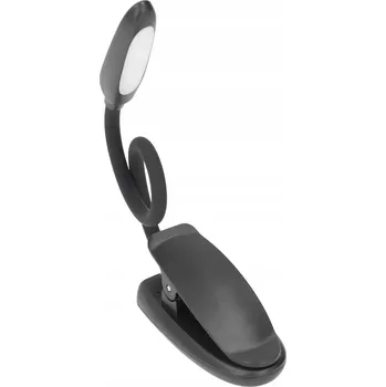 Lampička FLEXIBILNÍ LED LAMPičKA S KLIPEM NA ČTENÍ KNIH