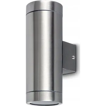 Bezpečnostní kamera Venkovní nástěnné svítidlo Kwazar Luminaire stříbrné GU10 35 W