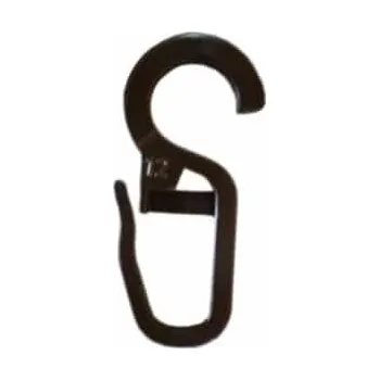 URBÁNEK Garnýže - záclonový háček Baroko - Hnědá