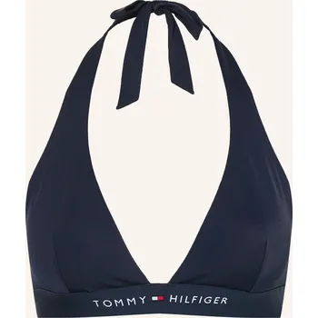 Podprsenka Tommy Hilfiger Dámské Bikiny S Vázáním Za Krkem, tmavě modrá, 34