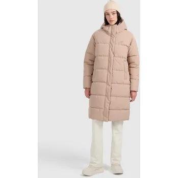 Dámský kabát 4F dámská péřová bunda s kapucí 4F velikost S