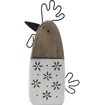 Velikonoční dekorace Dekorace slepička D6889-01