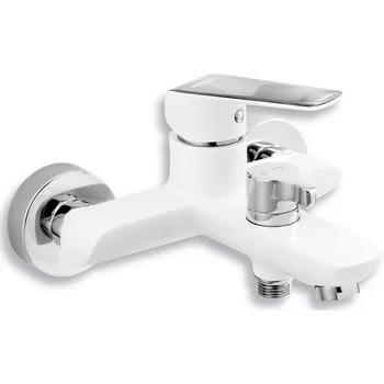 Vodovodní baterie Vanová baterie bez příslušenství Nobless Tina bílá/chrom