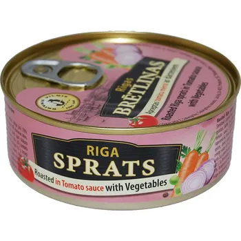 Kilka v tomatě se zeleninou 168g BrivaisVilnis