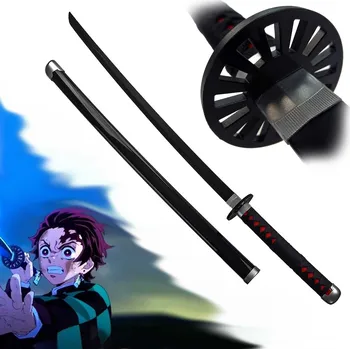 Replika zbraně Direct China Trade s.r.o. - Dřevěná Ninchirin Katana "Tanjiro Kamado" Demon Slayer