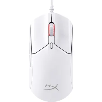 Myš HP HyperX Pulsefire Haste 2/Herní/Optická/Pro praváky/Drátová USB/Bílá