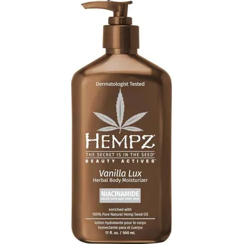 Tělový krém Hydratační tělový krém Vanilla Lux s niacinamidem 500 ml