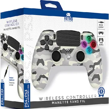 Gamepad Drátový herní ovladač pro PlayStation 4 - White Camo
