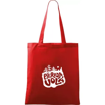 Příroda volá - Taška bavlněná - 42 x 38 cm ( Červená )