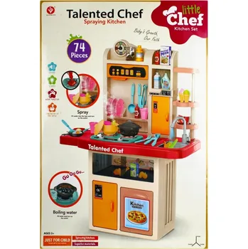 Dětská kuchyňka KUCHYŇ se ZVUKY a příslušenstvím MEGA CREATIVE interaktivní SPORÁK