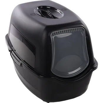 Hračka pro kočku Flamingo Lexie Toaleta pro kočky černá 39x56x39,5 cm
