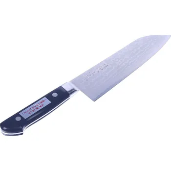 Kuchyňský nůž Japonský profesionální kuchyňský nůž Santoku VG10 MIKI HAMONO SEISAKUSHO - 170 mm