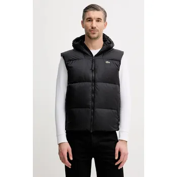 Pánská vesta Péřová vesta Lacoste BH2895 černá 99X, vel. 56