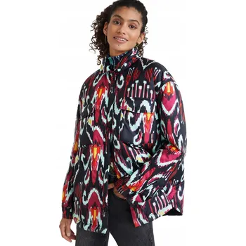 Moto oblečení DESIGUAL Vzorovaná bunda na patentky (XL)