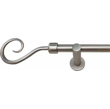 Garnýž URBÁNEK Garnýže kovové GE pr.16 mm matný chrom Roma - 120 cm