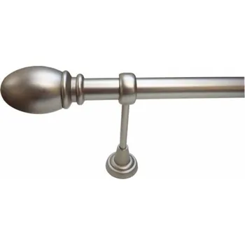 Garnýž URBÁNEK Garnýže IT - koncovka pr.25 mm Capri - Matný chrom