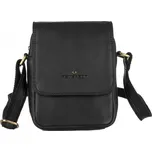 Pánská kožená taška přes rameno Peterson PTN 373-NDM černá