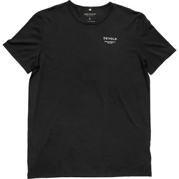 Pánské tričko Pánské merino tričko DEVOLD Active "Worn By" Tee Man, Black - M