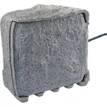 Strend Pro 2130066 Zásuvka Strend Pro, voděodolná, zahradní, imitace kamene, IP44, skříňka, 4x zásuvka, kabel 3 m