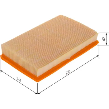 Vzduchový filtr Vzduchový filtr BOSCH F 026 400 037