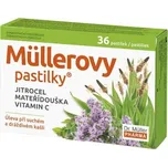 Dr. Müller Müllerovy pastilky s jitrocelem a mateřídouškou 36 pastilek