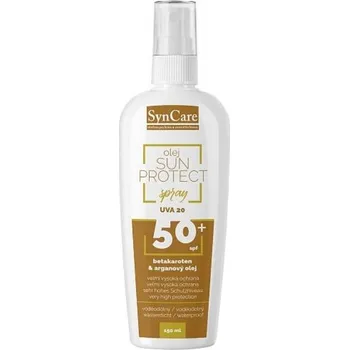 Opalování Syncare Olej Sun Protect Spray s betakarotenem SPF 50+ 150 ml – Expirace 21/06/2026