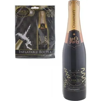 Party dekorace Nafukovací Láhev šampaňské 75cm