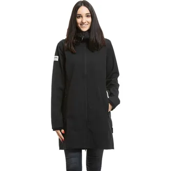 Dámský kabát Dámský softshellový kabát Meatfly Thea černá M