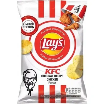 Slaná pochutina Lay's bramborové lupínky KFC 140 g