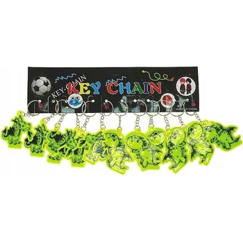 Reflexní přívěsky na klíče Draci