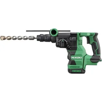 Pneumatické kladivo HIKOKI 18V bezuhlíkové 3,2 J akumulátorové vrtací a sekací kladivo (SDS-plus) s výměnným nástrojovým držákem pro vrtání betonu až do Ø 26 mm DH1826DCW4Z