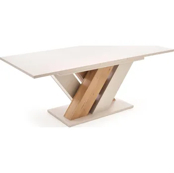 Jídelní stůl Jídelní rozkládací stůl Brandon 160/200 cm kašmírový/dub cremona