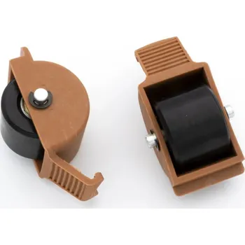 Kolečkové brusle Breezy Rollers - Sada náhradních koleček - Brown/Black