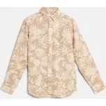 KOŠILE GANT REG BOTANICAL PRINT LINEN SHIRT DRY SAND