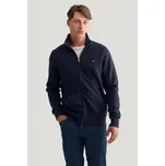 MIKINA GANT REG SHIELD FULL ZIP SWEAT EVENING BLUE
