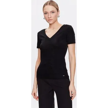 Dámská halenka Morgan Halenka 212-DIWI Černá Regular Fit L