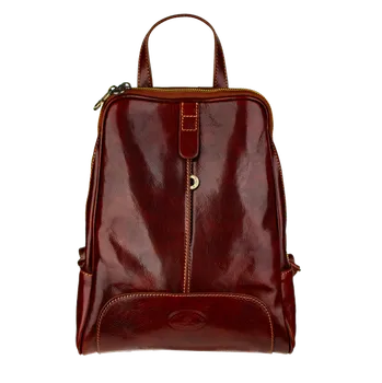 Městský batoh NovaKabelka.cz Dámský kožený batoh Eduardo Marrone