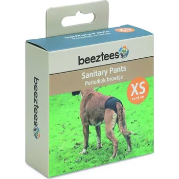 Obleček pro psa Beeztees Nylonové hárací kalhotky Černá XS