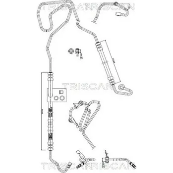 Čep řízení Hydraulická hadice, řízení TRISCAN 8516 29071