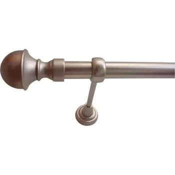 Garnýž URBÁNEK Garnýže IT - koncovka pr.25 mm Latina - Matný chrom