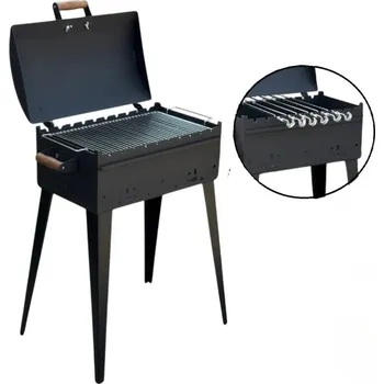 Špízový gril na dřevo Kalme 60 cm + Doprava Zdarma