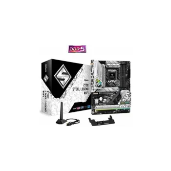 Počítač ASRock Z790 Steel Legend WiFi / Intel Z790 / LGA1700 / 4x DDR5 / 5x M.2 / HDMI / DP / USB-C / WiFi / ATX