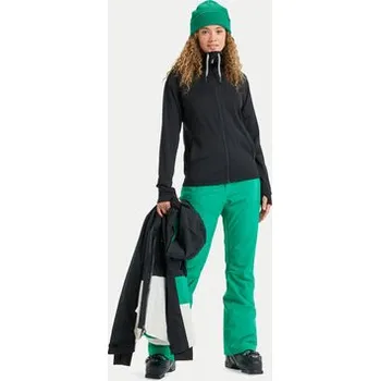 Dámská mikina Roxy Funkční mikina Vertere Full Zip ERJFT04974 Černá Regular Fit M