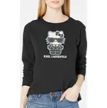 Dámská černá mikina Karl Lagerfeld 56003