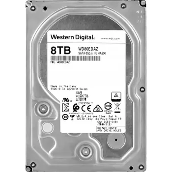 Interní pevný disk Pevný disk Western Digital WD80EDAZ 8 TB SATA III 3,5"