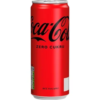 Limonáda Sycený nápoj Coca-Cola Zero bez cukru 330 ml