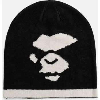 Čepice Čepice A Bathing Ape Mad Face, ONE SIZE, černá, 99X