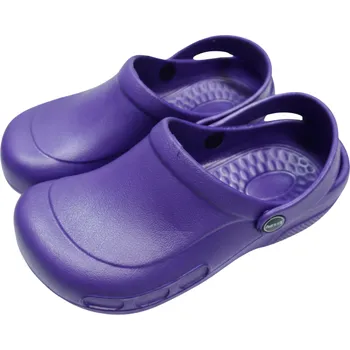 Dámská obuv Dámské gumové nazouváky plné fialové Pakie LS8860B (Gumové nazouváky nezateplené plné)